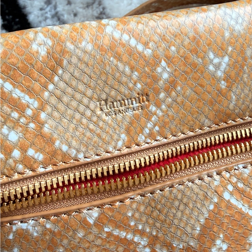 NWOT Hammitt Tony Medium Python Print Crossbody B… - image 5